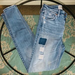 Abercrombie & Fitch Super Skinny High Rise Jeans